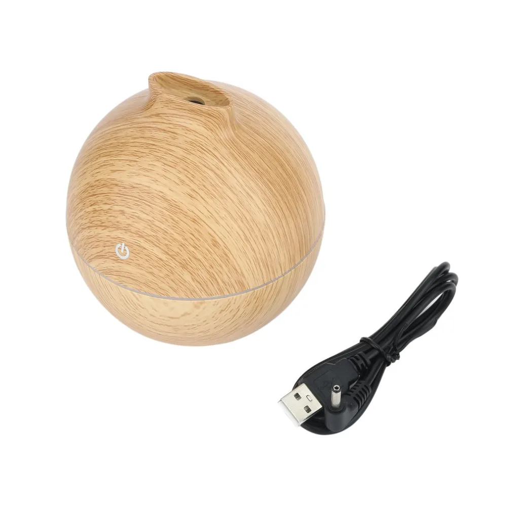 

130ML Car Air Humidifier Wood Essential Oil Diffuser Electric Aroma Diffuser Mist Maker for Home and office