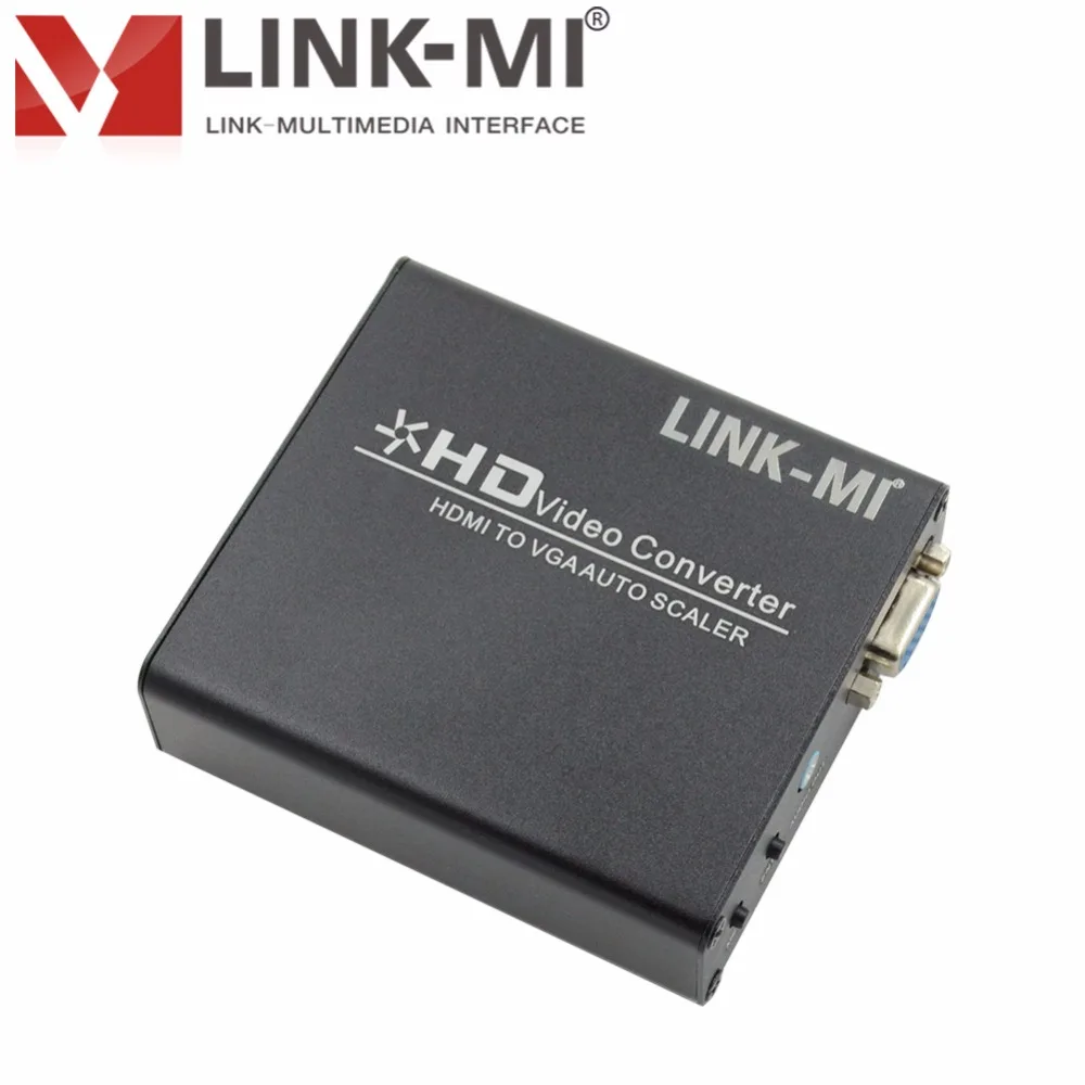 LINK-MI HV01 HDMI к VGA Авто скалер HD видео конвертер с аудио Выход для HD ТВ CRTЖК-дисплей СВЕТОДИОДНЫЙ Проектор Монитор до 1080p (art.: 7a5fd9e40) - 7a5fd9e40