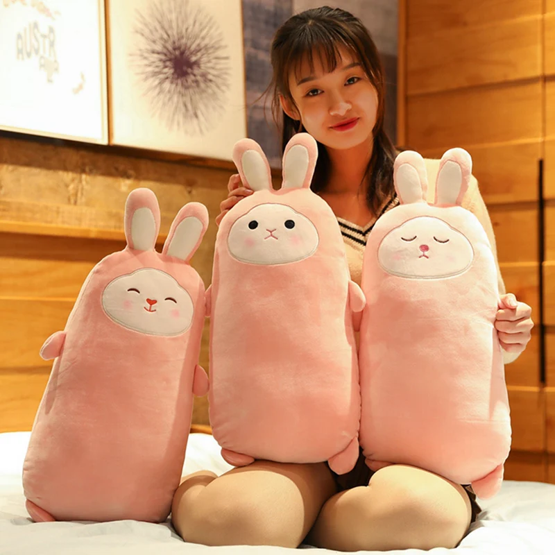 1 шт. 55-100 см Kawaii Мягкий Кролик плюшевая подушка плюшевая игрушка милый кролик диван подушка игрушки милые животные Подушка Детские подарки