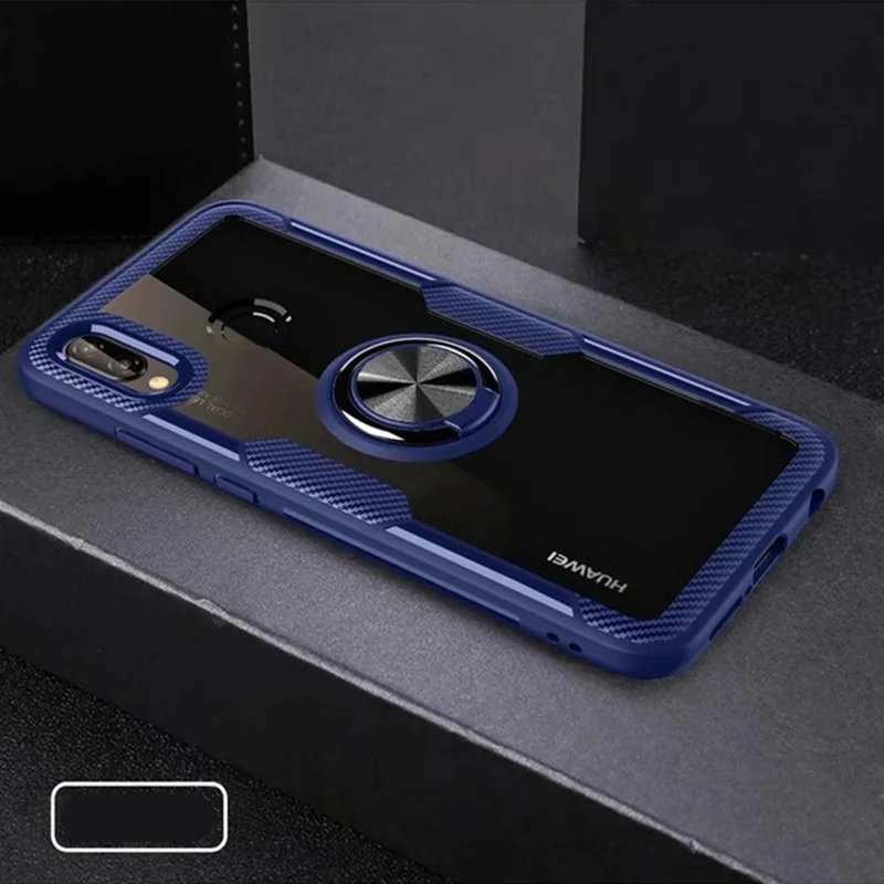 Для huawei P20 P20 Pro P20Lite прозрачное кольцо чехол для P30 P30 Pro P30Lite металлический держатель телефона для машины чехол для телефона чехол