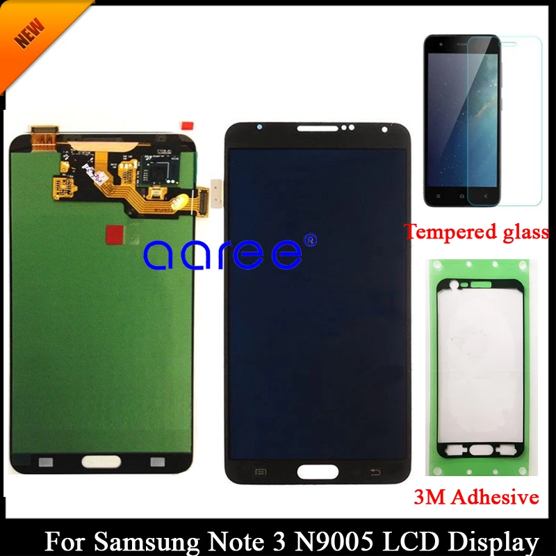 100% протестированный супер AMOLED для SAMSUNG Note 3 N9005 дисплей Samsung N900A ЖК экран сенсорный