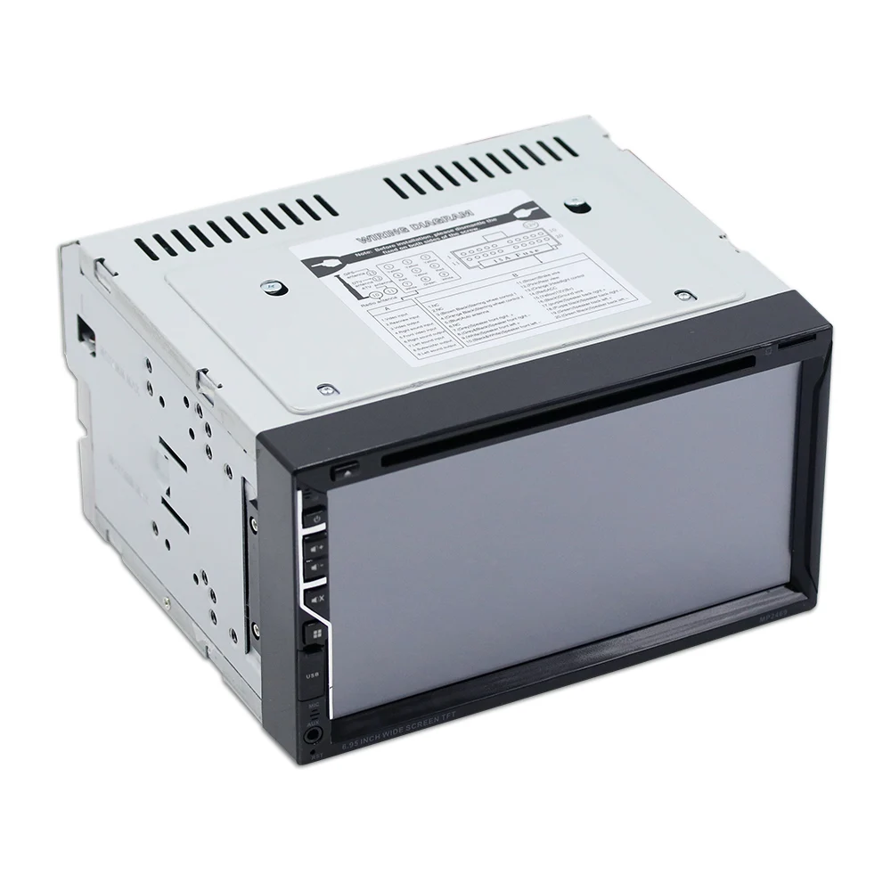 Автомобильный монитор ANLUD DVD GPS MP5 плеер 6 95 &quotсенсорный экран 2DIN Авторадио In-Dash
