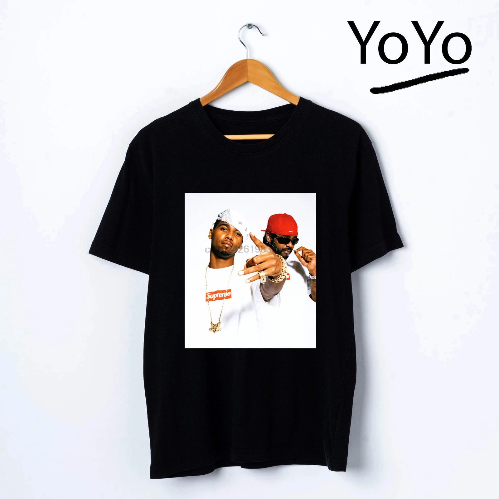 DIPSET фото футболка Черная GILDAN Футболка Sz S XXL|Мужские футболки| |