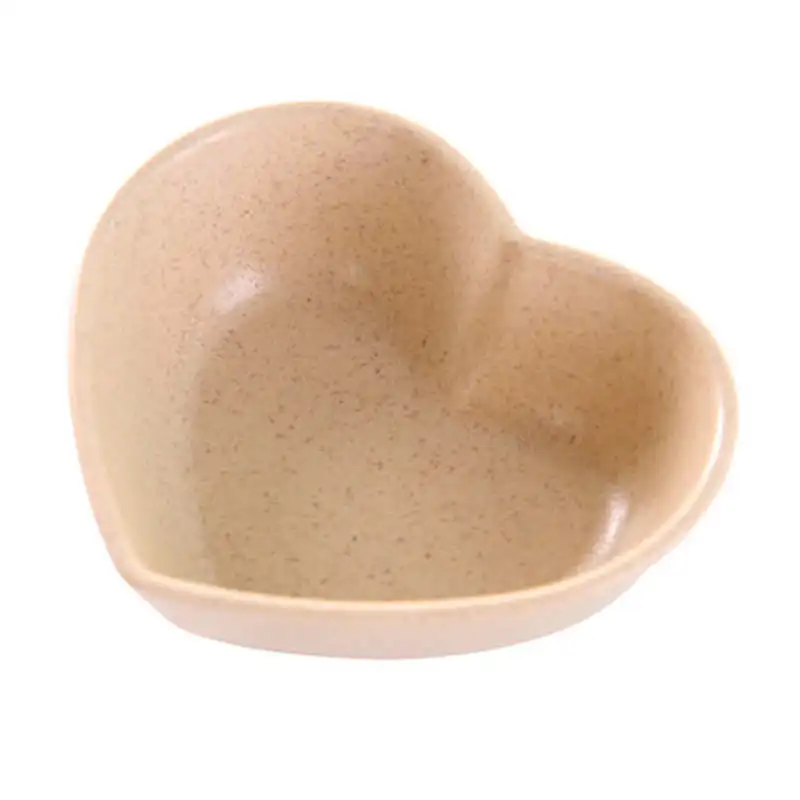 Горячая Распродажа пшеничная солома сердце уксус приправа блюдо однотонная