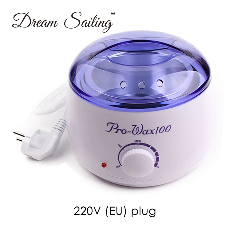 220V(EU)Plug Pro-Wax100 нагреватель воска мини машина Спа Ручной депилятор ноги парафин воск перезаряжаемая Машина Для Депиляции Тела инструмент для удаления волос - Цвет: 220V(EU)Plug
