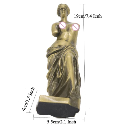 Venus Bronze ERMAKOVA Металл всемирно известная архитектурная модель здания статуя ориентир туристический сувенир украшение для дома и офиса - Цвет: Venus Bronze