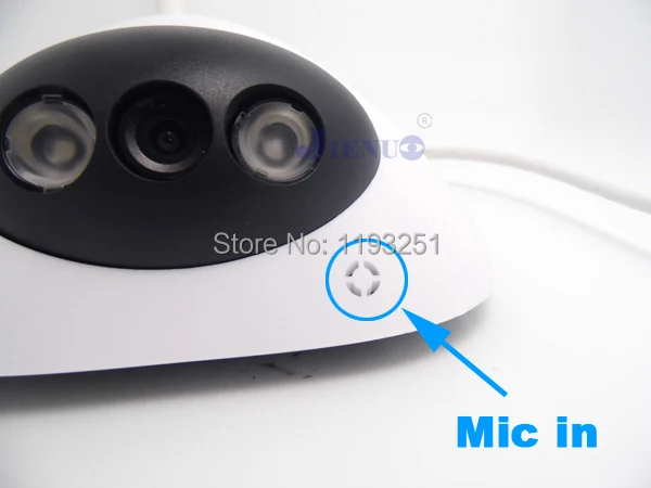 Бесплатная доставка ip камера HD аудио onvif cctv камеры cmos Инфракрасный 720P wifi