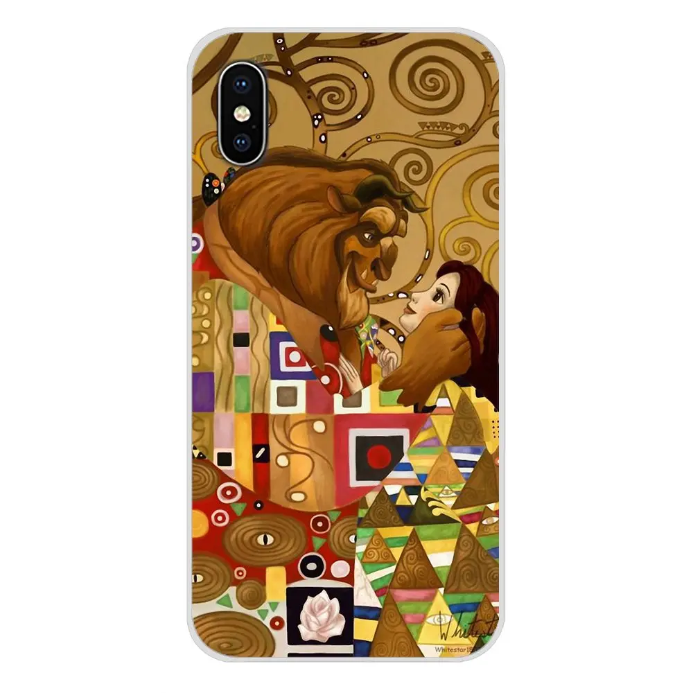 Мягкие прозрачные чехлы для Xiaomi Redmi 4A S2 Note 3 3S 4 4X5 Plus 6 7 6A Pro Pocophone F1 Beautiful Beauty And The