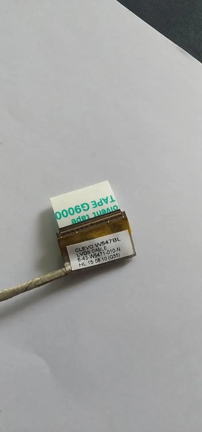 Бесплатная доставка новый оригинальный CLEVO W547BL LVDS 6-43-W5471-010-K 6-43-W5471-010-N