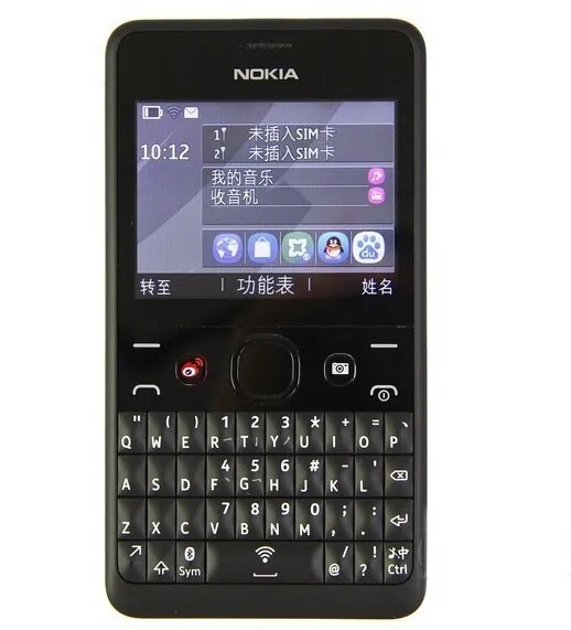 Оригинальный разблокированный мобильный телефон Nokia Asha 210 GSM 2 4 дюйма две SIM карты