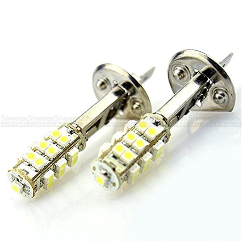 2 шт. яркий белый Высокое качество H1 25SMD 3528 белый светодиодный светильник/противотуманный светильник 12V Сменные лампы Простота установки и стабильность