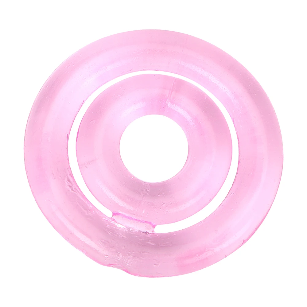 Последняя кольцо для пениса двойные воротники силикон увеличить Для мужчин t