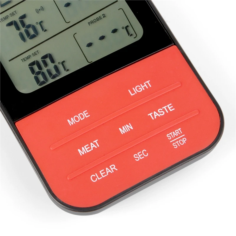 Водонепроницаемый беспроводной цифровой термометр для барбекю кухонный