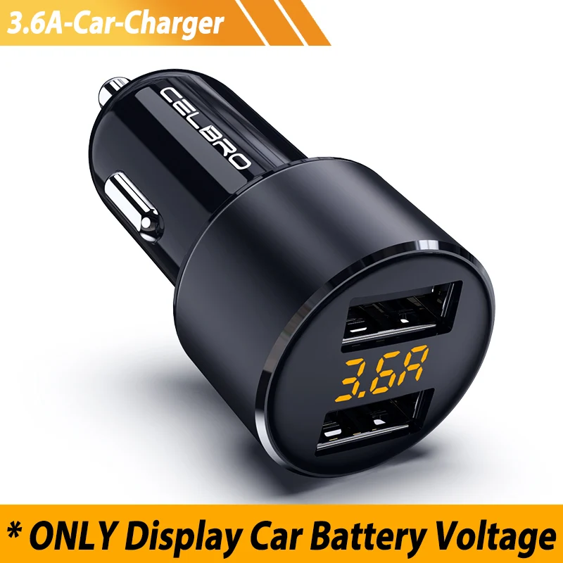 3.6A Car Charger Обновление 30 Вт USB Автомобильное зарядное устройство для Xiaomi Mi A3 9 Se светодиодный дисплей автомобильное Usb зарядное устройство Быстрая зарядка 3,0 автоматическая зарядка для телефона быстрое зарядное устройство s - Тип штекера: 3.6A Car Charger