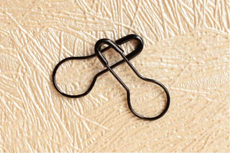 2000 шт. 2 см/22 мм цветные маленькие черные булавки для хиджаба в форме тыквы из