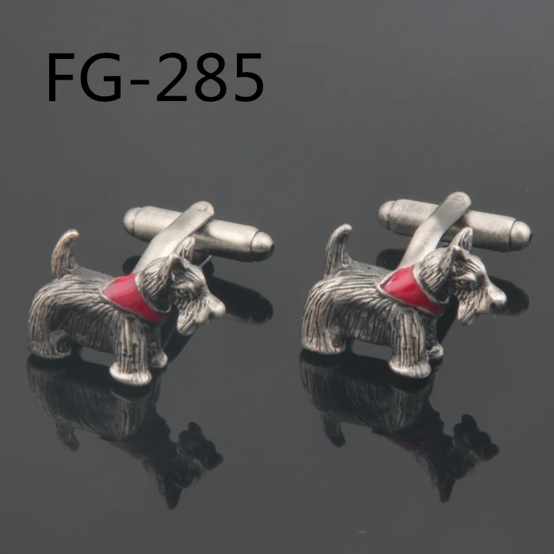 

Fashion Cufflinks FREE SHIPPING:High Quality Cufflinks For Men FIGURE 2018Cuff Links Schnauzer Wholesales