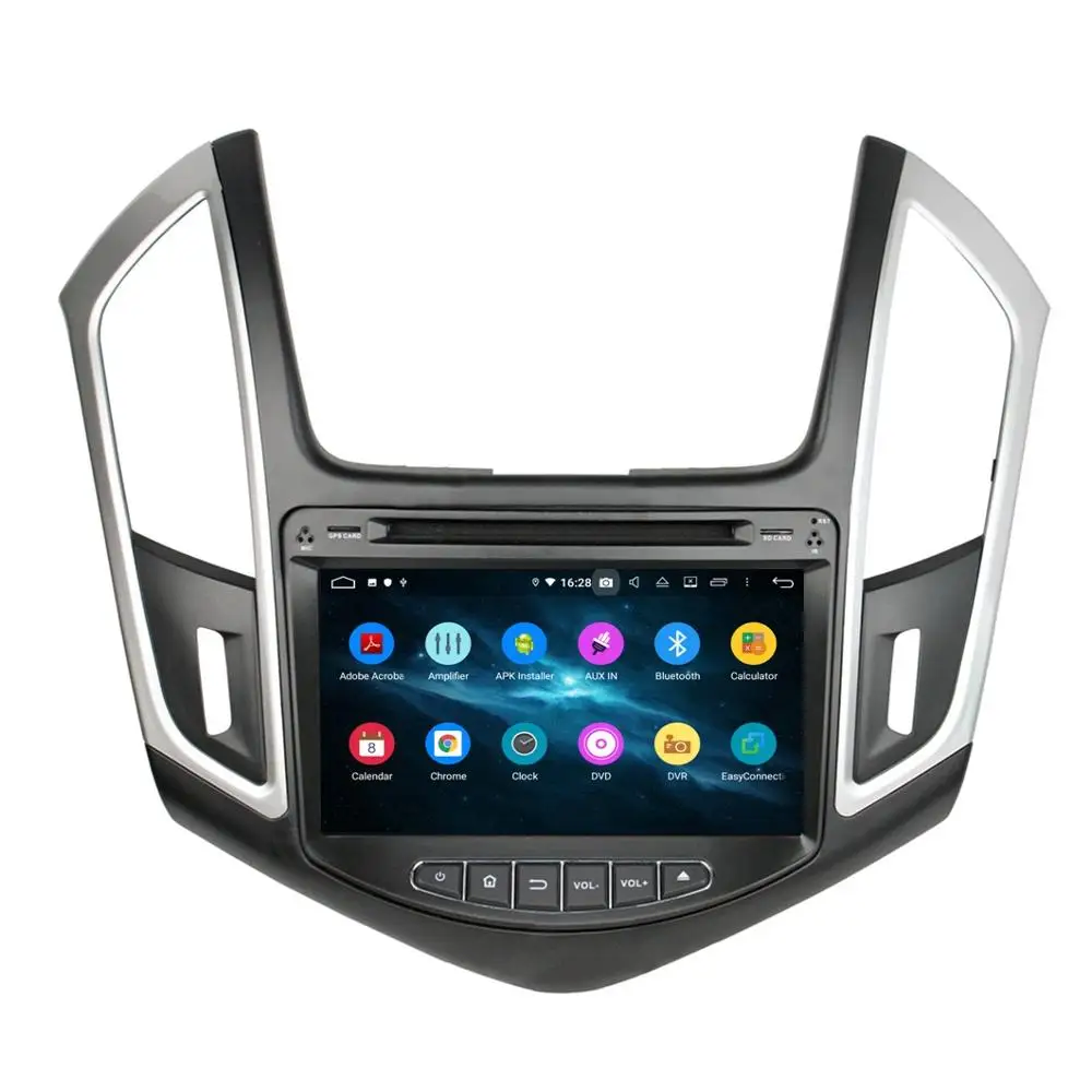 Автомагнитола CarPlay DSP PX6 4 + 64 ГБ Android 10 DVD GPS для Chevrolet Cruze 2013 2014 2015 Bluetooth 5 0 Wi-Fi легкое