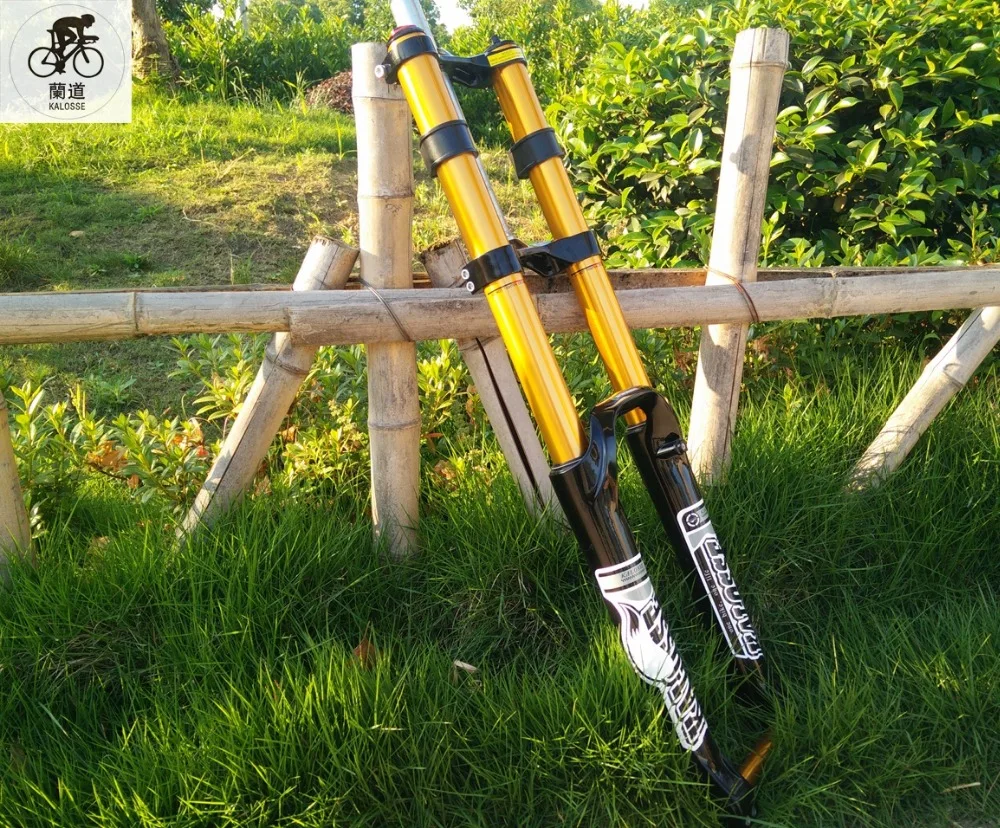 Передние Подвески Kalosse Barrel shaft MTB ступицы 20 мм 26 дюймов вилка для горного
