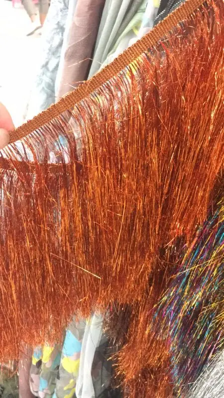 30y good selling J-10292 metal Fringe Ribbon Trim Tassel Lace 20cm for party dress | Дом и сад