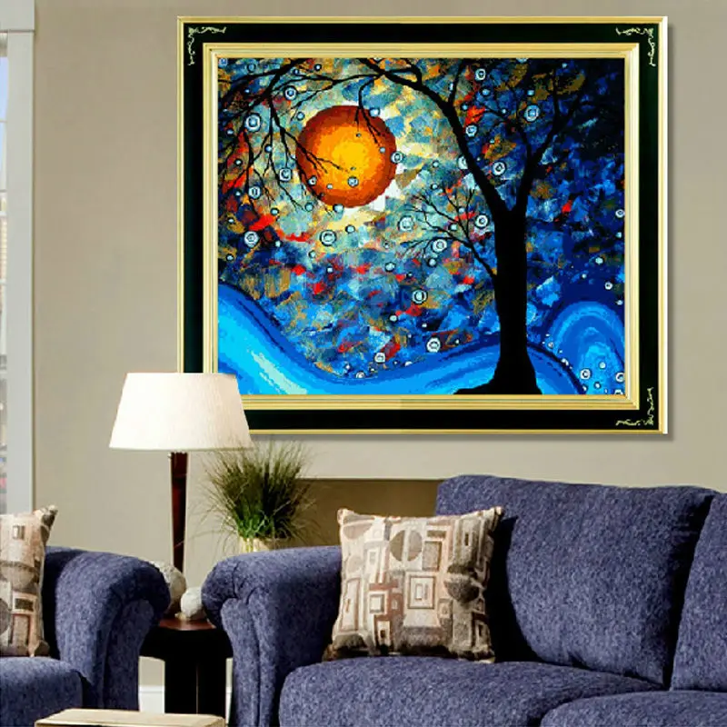 Рукоделие сделай сам DMC Вышивка крестиком наборы для вышивки Dream come true Tree рисунок