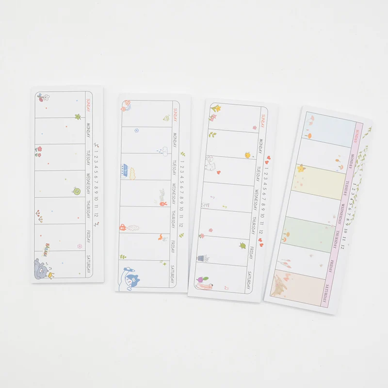 Kawaii sticky notes мультфильм блокнот еженедельник аниме наклейки Скрапбукинг