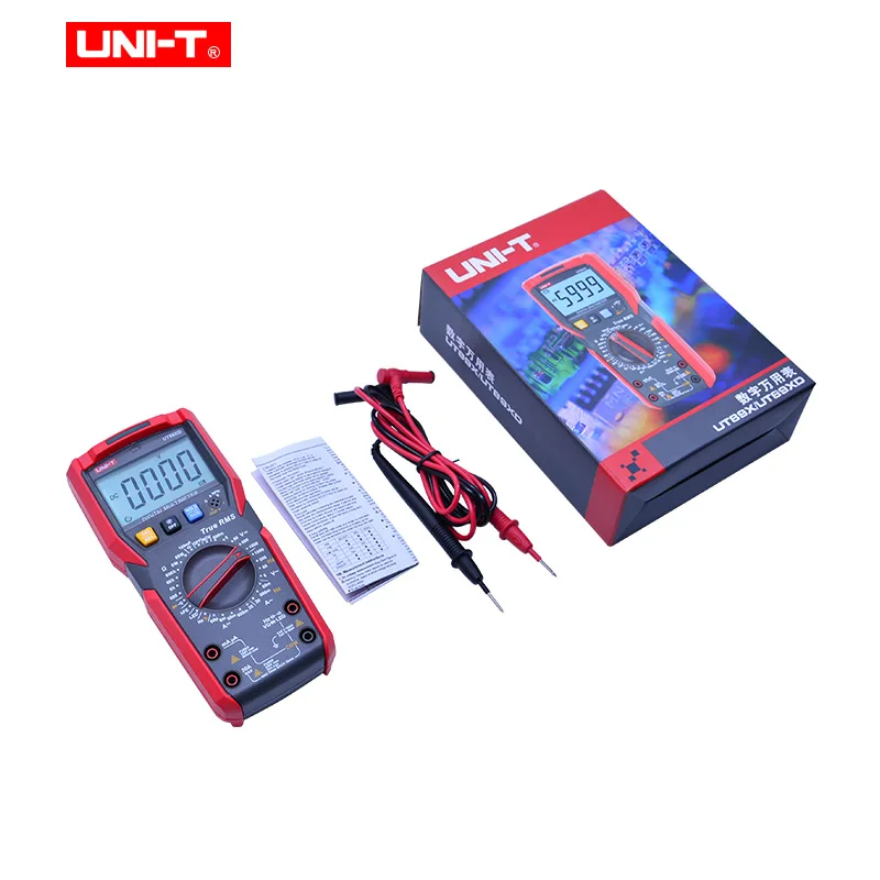 UNI-T UT89X UT89XD цифровой мультиметр AC DC Напряжение Ток Емкость Частота сопротивление