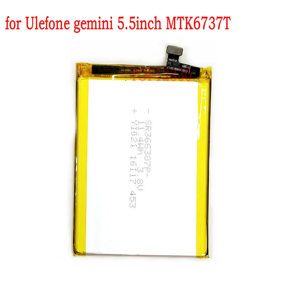 100% Новый оригинальный аккумулятор 3250 мАч для Ulefone gemini 5 дюйма MTK6737T мобильный