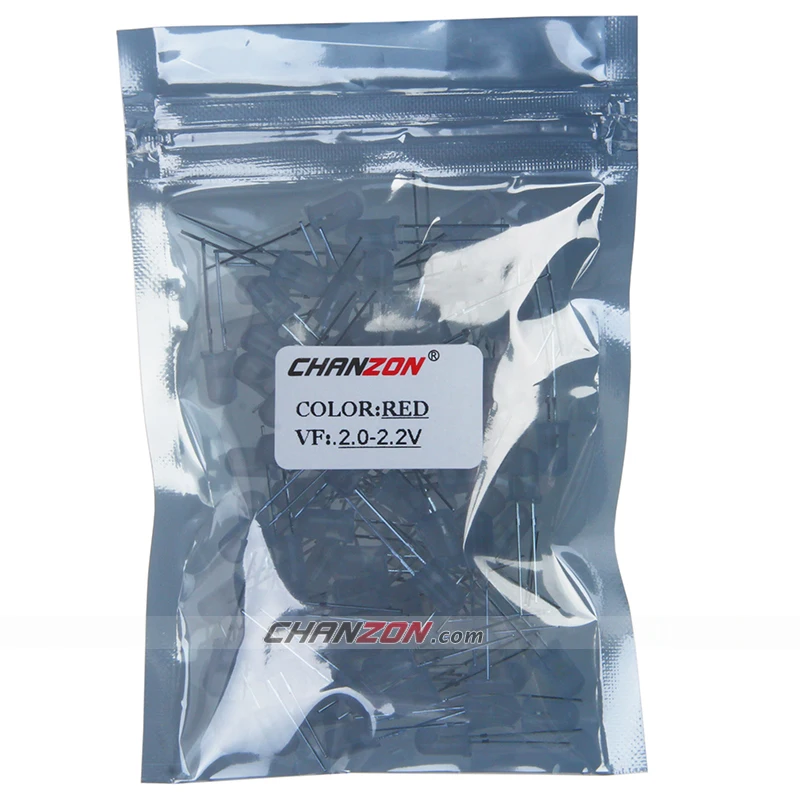 Светодиодный диодный Красный рассеянный широкоугольный Круглый светильник 100