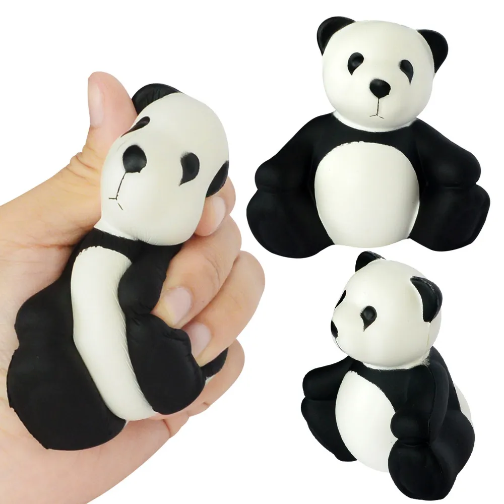 1 шт. сжимаемые пятнистый хлеб Ароматические медленно поднимающиеся мягкие панды