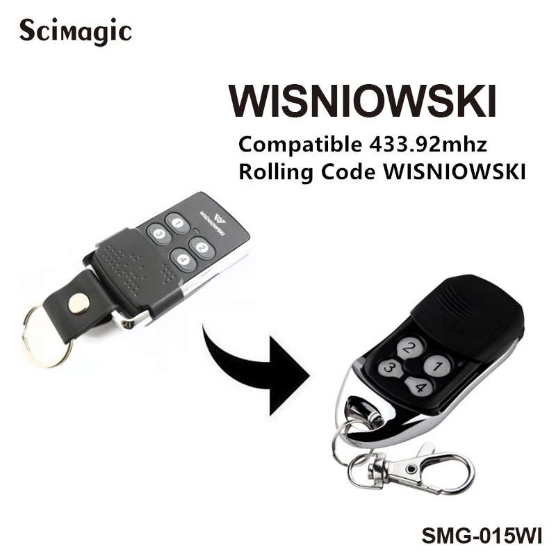 3 шт. пульт дистанционного управления Wisniowski 433 МГц | Электроника
