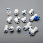 38 OD PE труба к трубкевнутренняя и внешняя резьба Быстрый Соединитель аквариумный фильтр для воды RO фильтр система обратного осмоса