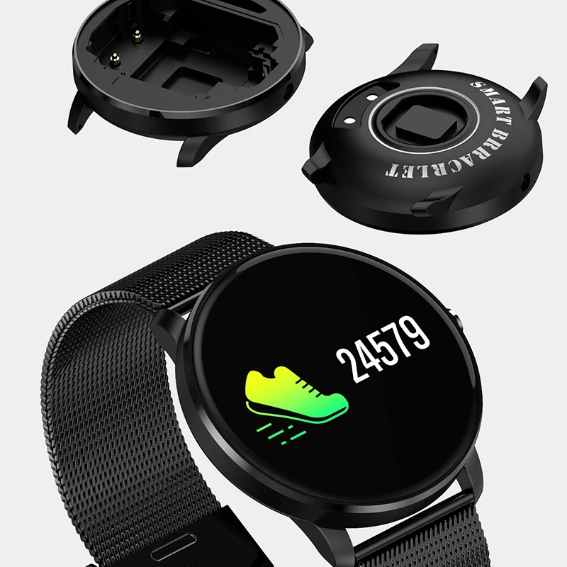 Смарт часы Спорт Waterprooaf шагомеры сообщение напоминание Bluetooth открытый одежда