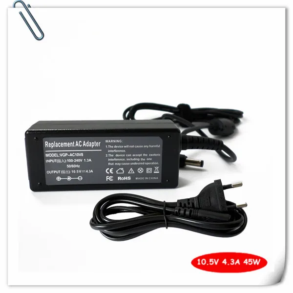 Зарядное устройство для ноутбука Sony Vaio Duo SVD1121Z9E SVD1121Z9EB SVD1121X9EB SVD1121Q2EB 10 5 в а 45 Вт
