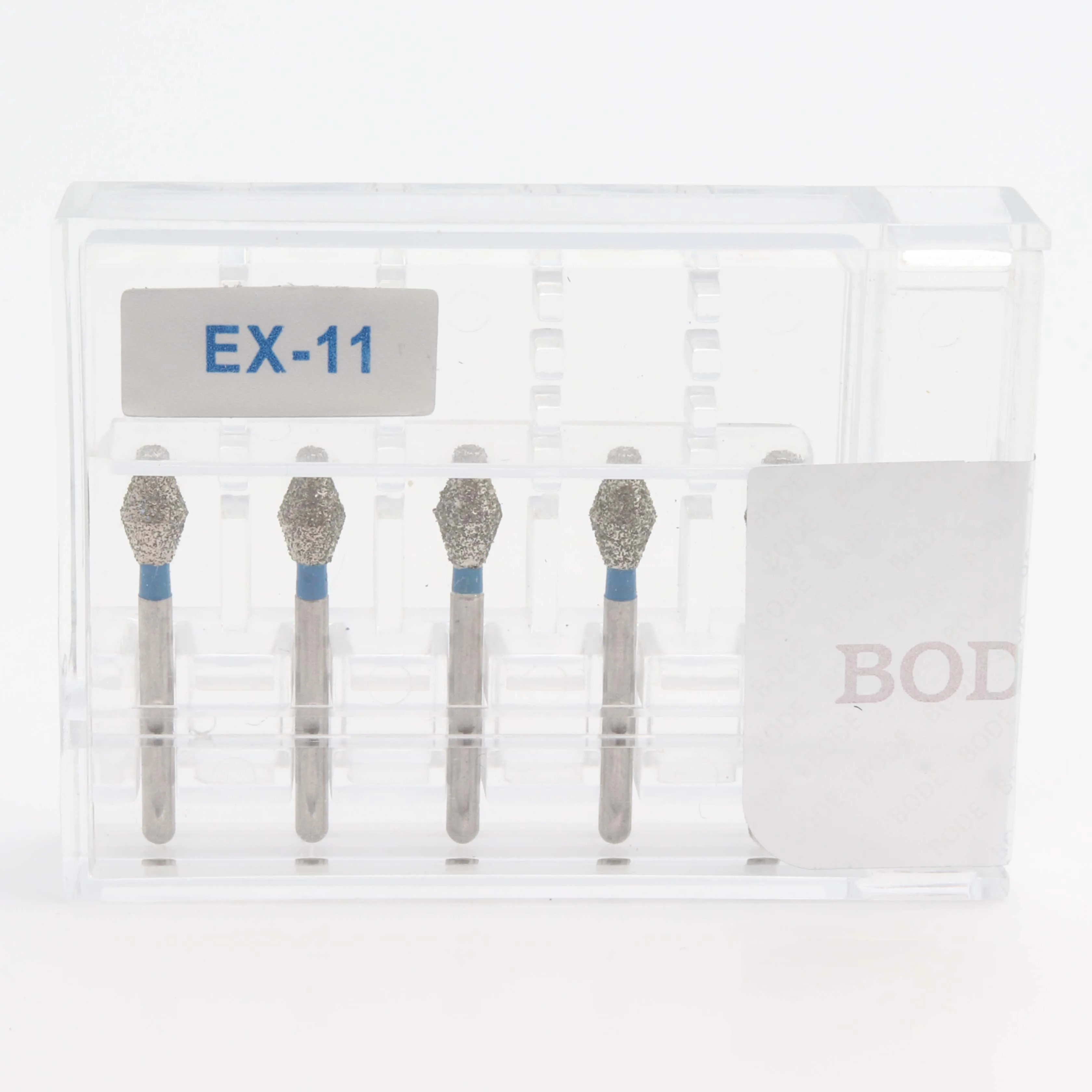 EX-11 1 комплект(5 шт.) зубные Алмазные Боры EX AAA Сделано в Тайване сверло стоматологические боры Dia-Burs для высокоскоростной ручной работы Средний FG 1,6 м - Цвет: EX-11
