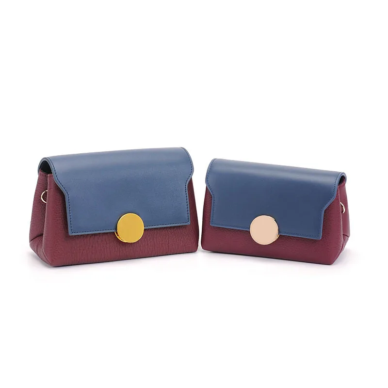 Модные женские сумки Bolso Mujer из натуральной кожи, сумка через плечо с широким ремешком, цветные женские сумки через плечо с двумя ремешками