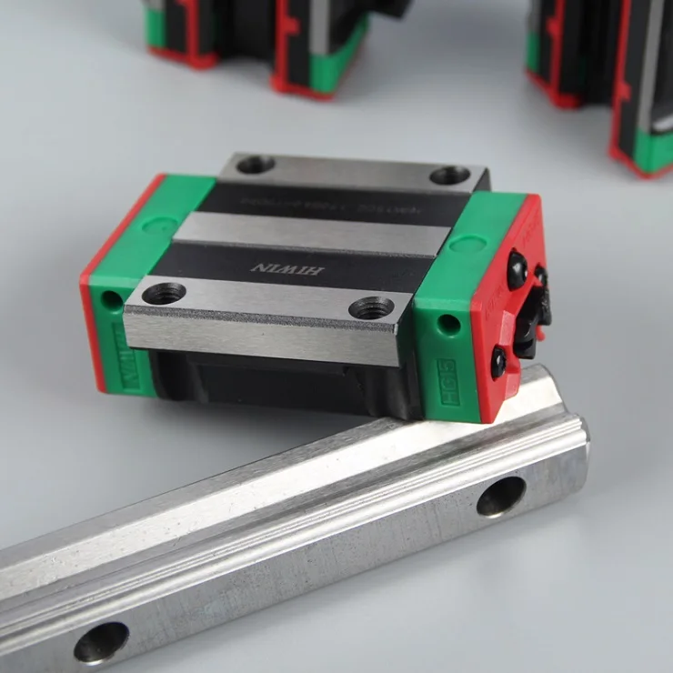 2 шт. 100% оригинальный Hiwin линейный рельс HGR15-L 1500 мм + 4 HGW15CA (HGW15CC) фланцевый блок