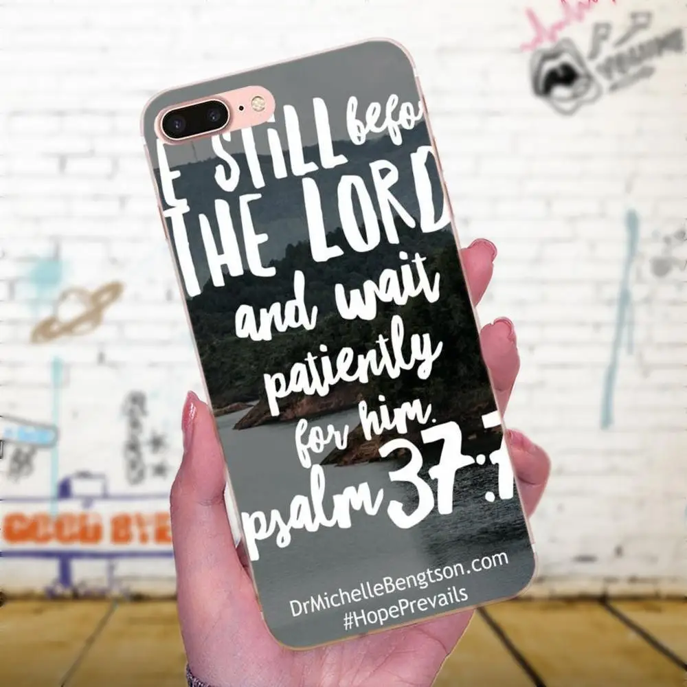 Для Xiaomi Mi3 Mi4 Mi4C Mi4i Mi5 Mi 5S 5X6 6X8 SE A1 Max Mix 2 Note 3 4 TPU Capa Christian Jesus Bible Verse разноцветный |