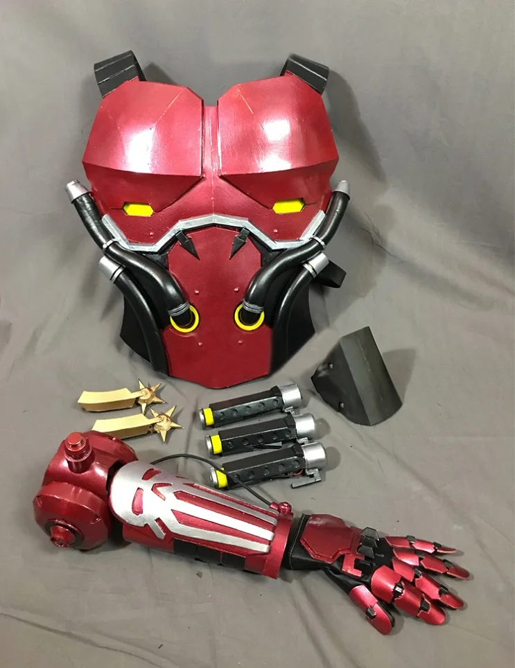 Настроить Overwatch McCree кожи американская Броня Косплей