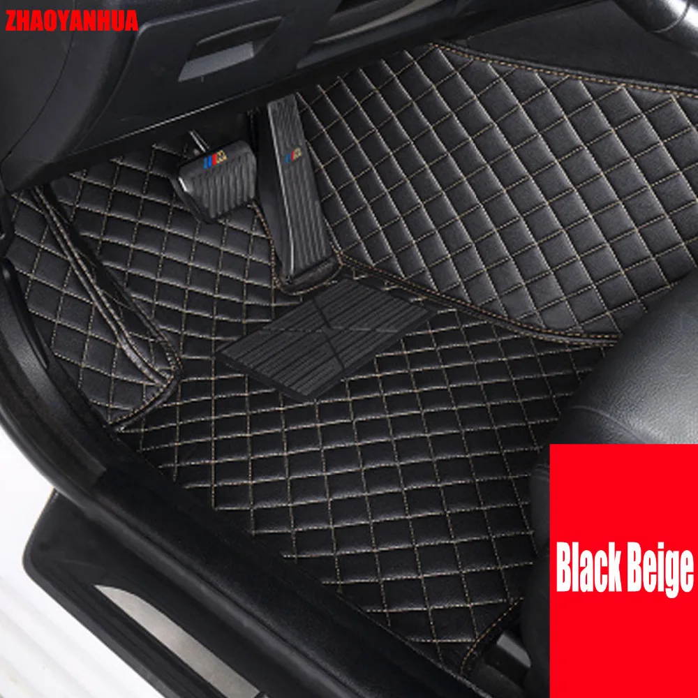 

ZHAOYANHUA Car floor mats for Chevrolet Camaro all weather 6D car-styling waterproof carpet liners(2010-
