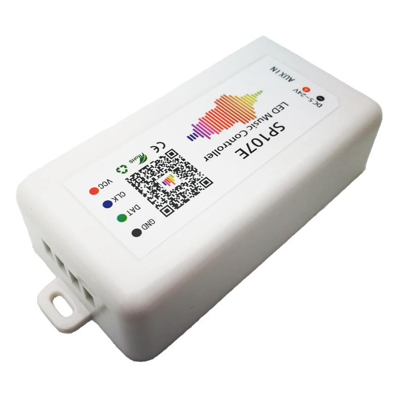Светодиодный пиксельный контроллер с Wi Fi RGB SP107E Bluetooth музыка SPI TTL для WS2812B WS2811 SK6812