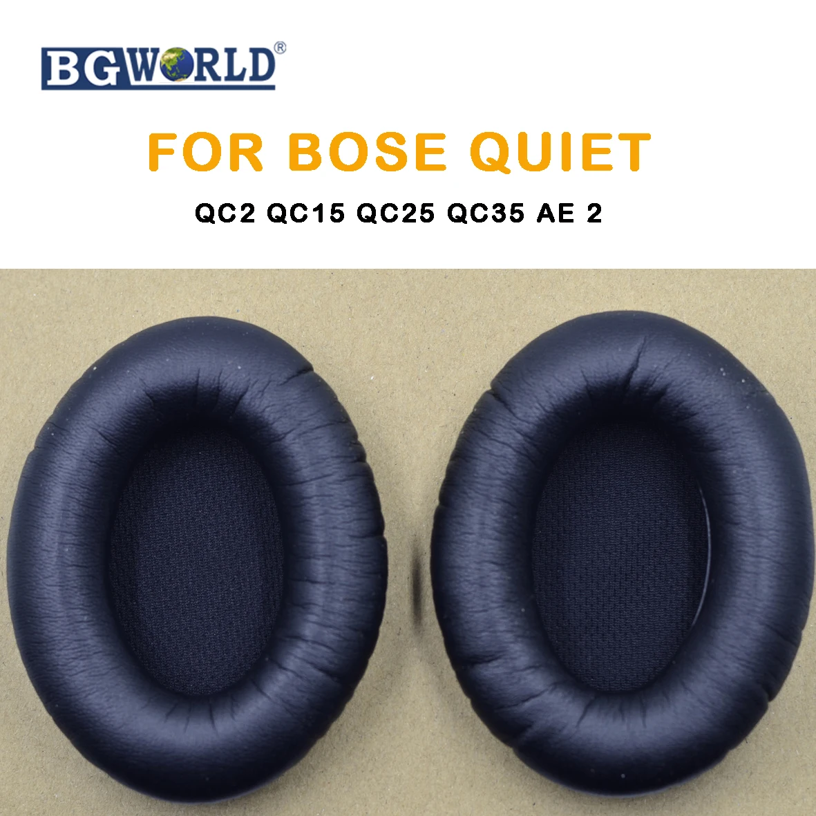 BGWORLD 1 пара белок черный не слово Замена амбушюры вкладыши для Bose QC2 QC15 QC25 QC35 AE 2 2i 2w