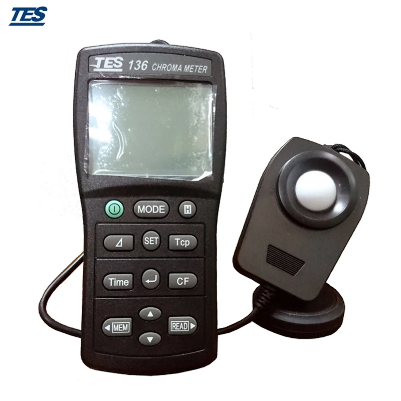 Фонарь цветовой освещенности хромометр 0 1 99990 lx светильник цветовая температура