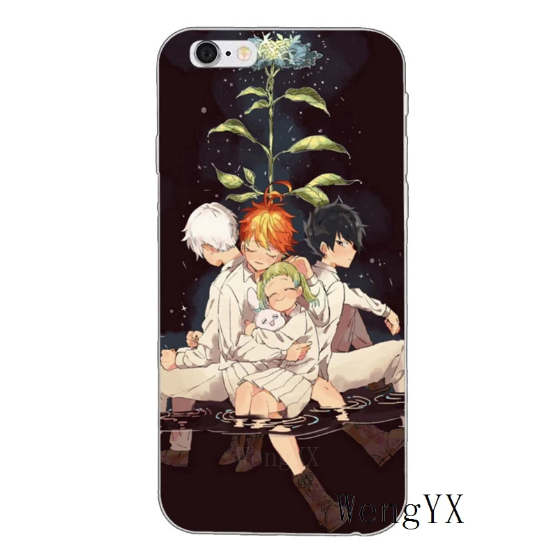 Силиконовый чехол для телефона обещанный Neverland аниме для iPhone XR X XS Max 8 7 6s 6 plus SE 5S 5c 5 iPod Touch - Цвет: Neverland-anime-A-08