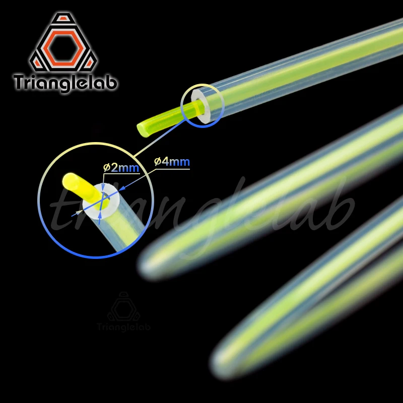 Trianglelab PFA трубка 260 градусов Цельсия высокая термостойкость MMU для ender3 i3 Анет mk8 Боуден экструдер 1,75 мм нити