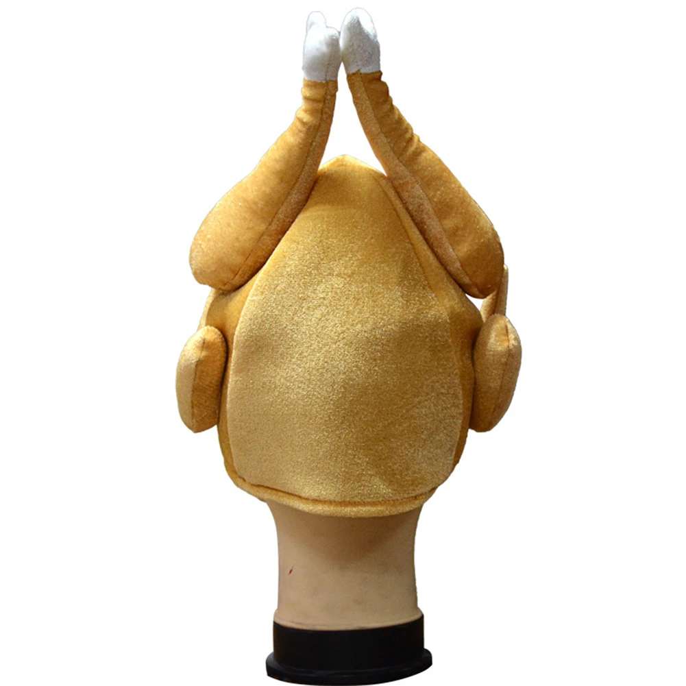 2019 Funny Turkey Chicken Leg Hat Carnival Thanks Giving Day Cap Festival Supplies | Мужские шапки