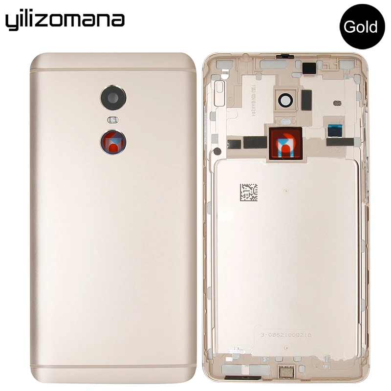Запасная задняя крышка YILIZOMANA для Xiaomi Redmi Note 4 версия MTK Helio X20 корпус двери и