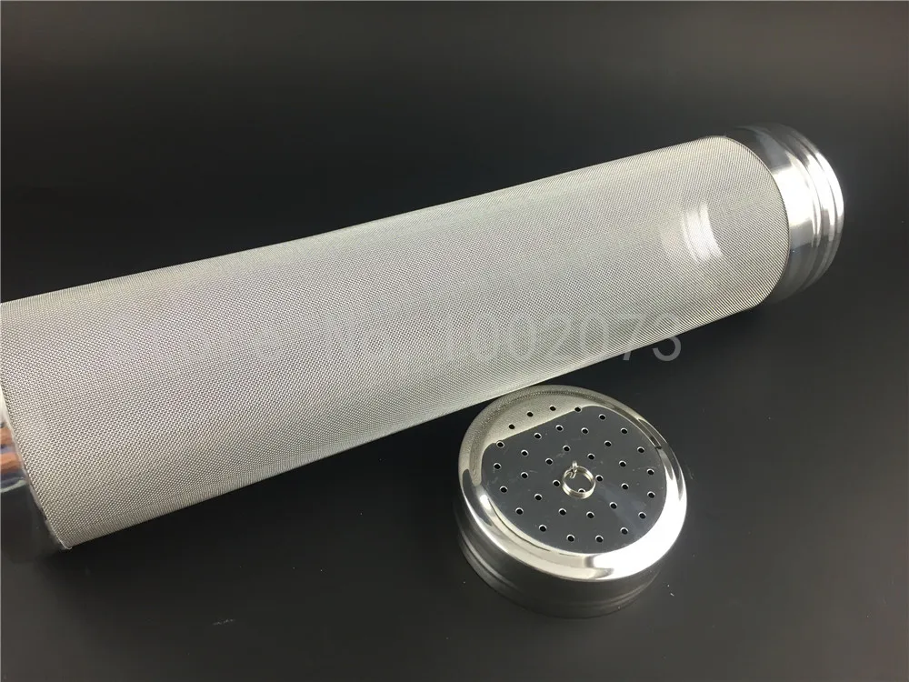 Фильтр из нержавеющей стали для сухого пива 300 микрон 70x300 мм|spider strainer|stainless