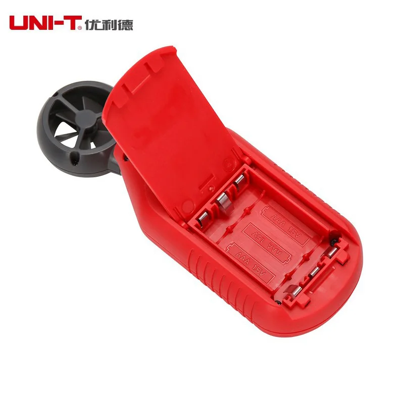 Цифровой анемометр термометр Тахометр ветер Скорость метр с Батарея монитор