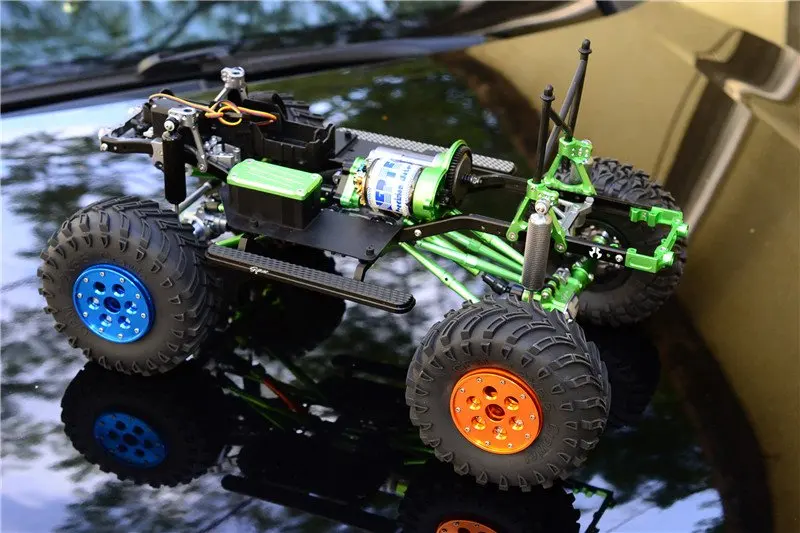 1/10 масштаб осевой SCX10 II 90046 сталь #45 прямозубая шестерня (55T) 1 шт. набор SSCX2055T|Детали