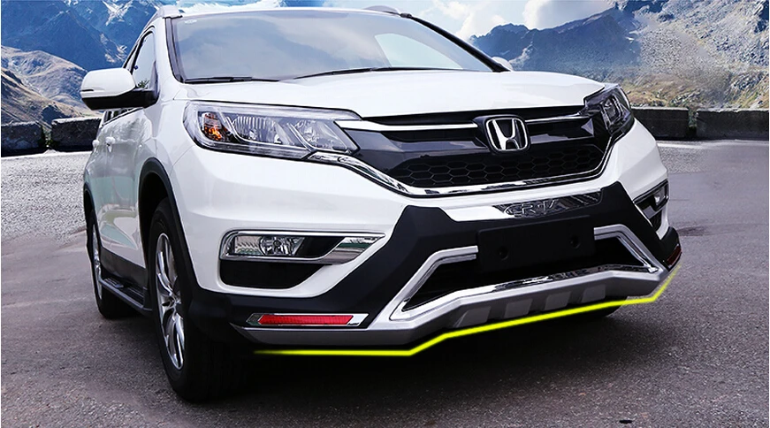 Подходит для Honda CRV CR V 2015 2017 Передний + задний бампер диффузор бамперы защита губ